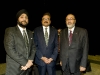 H.E. S. M. Govai, High Commissioner of India in Canada, and Jaideep Singh, Chief Editor, CanAsian Times, at Diwali on the Hill 2010