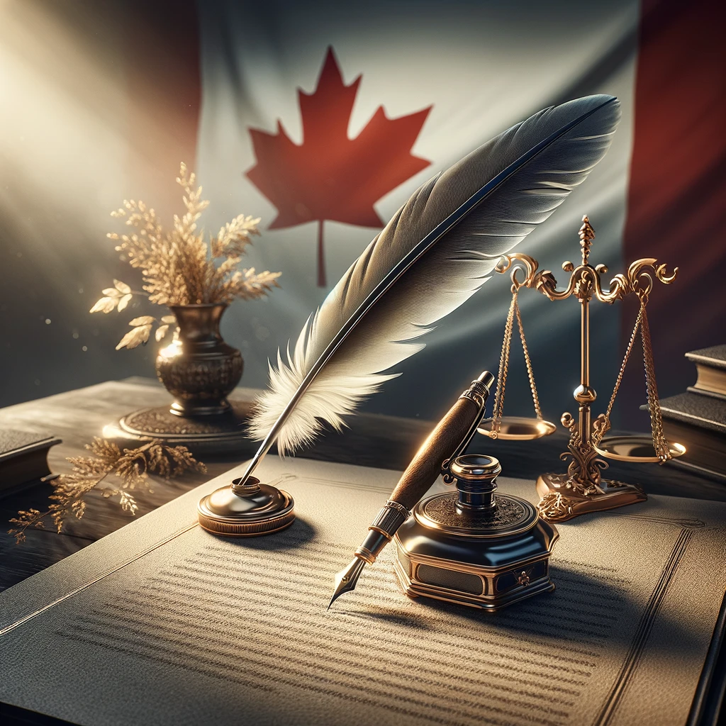 Simple guide to Canadian legal wills, illustrating key terms and processes with Nirman's Law support.